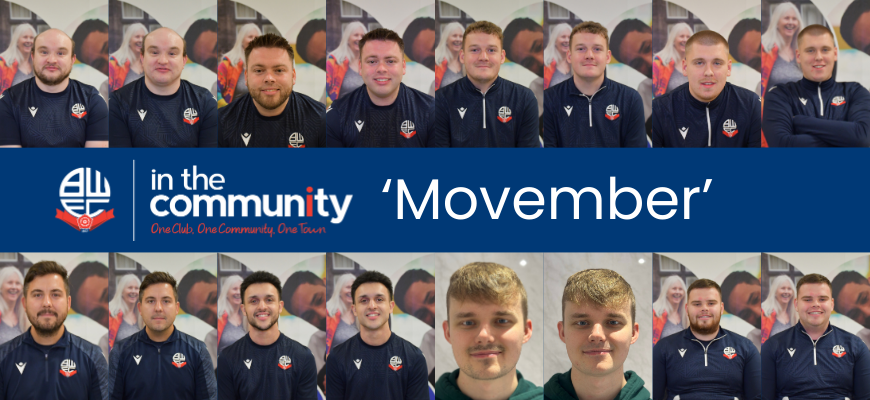 Support Our Team as They Take on ‘Movember’