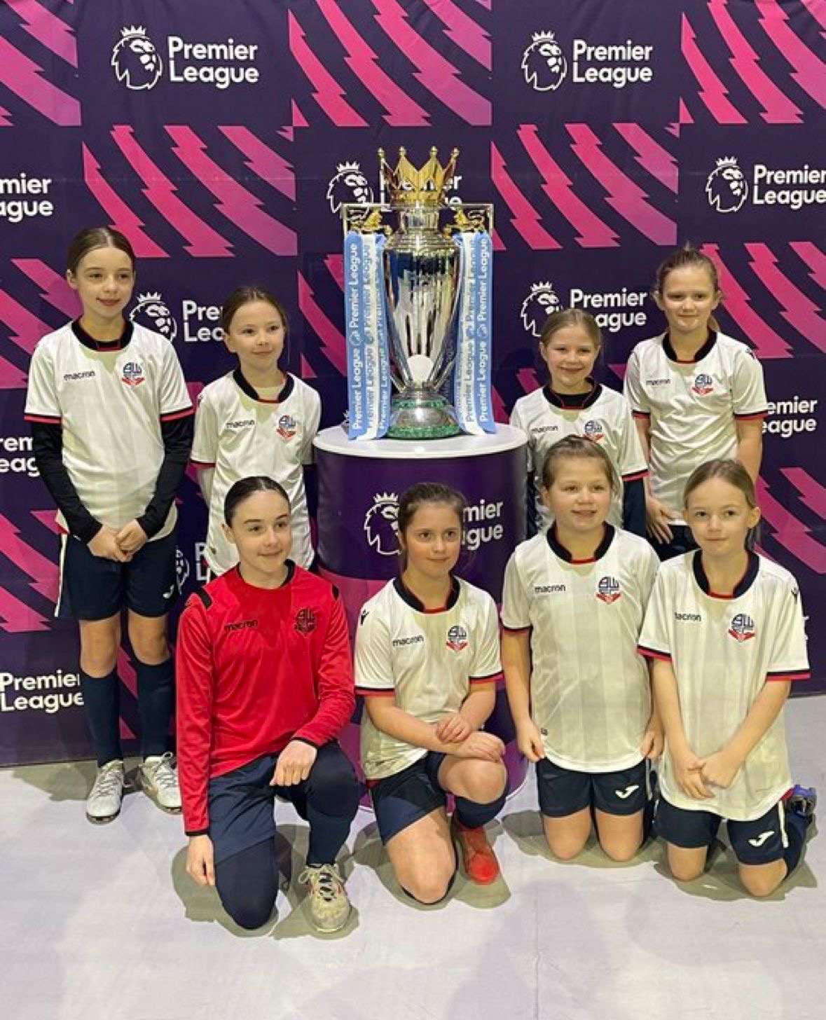 St Bartholomew’s CE Primary School represented Bolton Wanderers in the Community in Premier League Primary Stars National Girls Football Tournament regional qualifiers 2025