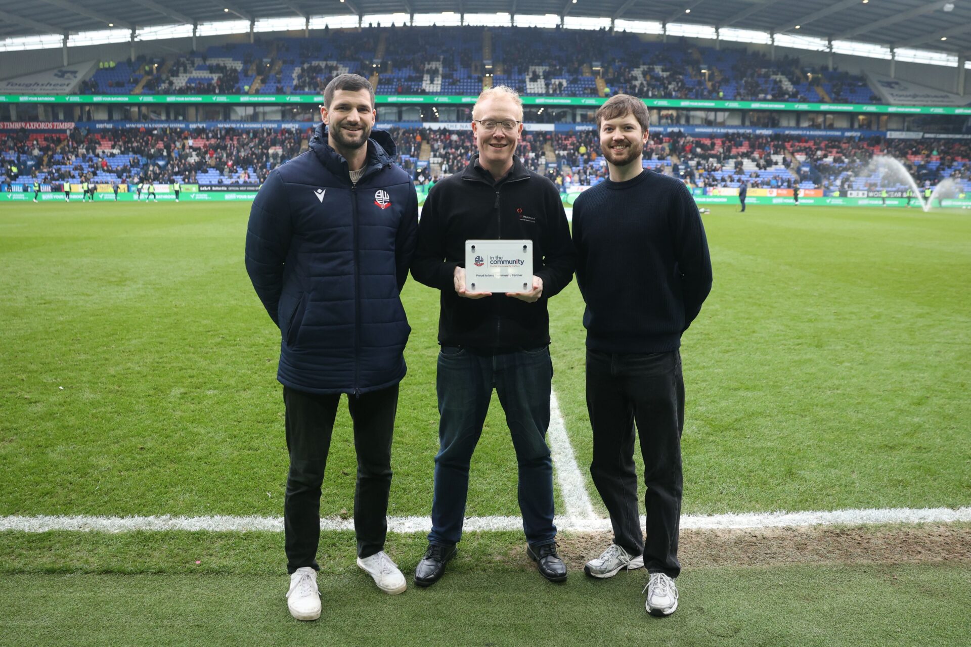 UK Healthcare Continue Support of Bolton Wanderers in the Community