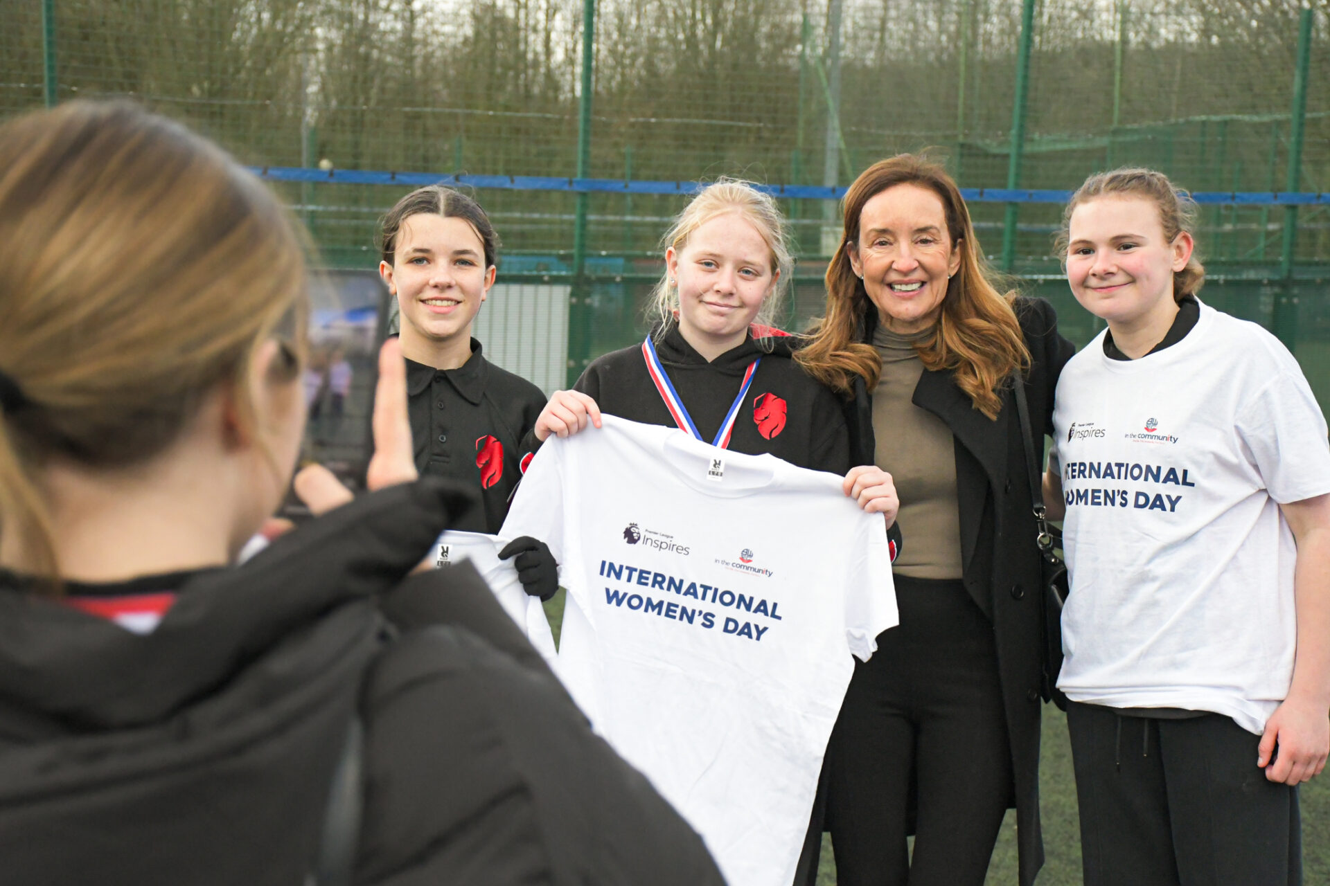 Bolton Wanderers in the Community Celebrate International Women’s Day with Local Schools